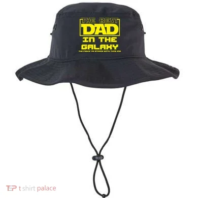 Best Dad In The Galaxy Force Is Strong Bucket Hat