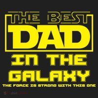 Best Dad In The Galaxy Force Is Strong Beanie thumb 2