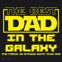 Best Dad In The Galaxy Force Is Strong Coaster thumb 2