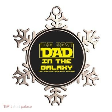 Best Dad In The Galaxy Force Is Strong Ornament