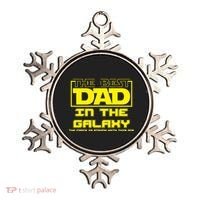 Best Dad In The Galaxy Force Is Strong Ornament thumb 0