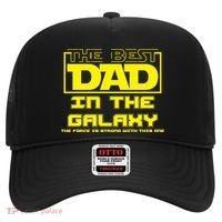 Best Dad In The Galaxy Force Is Strong Hat thumb 0