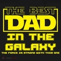 Best Dad In The Galaxy Force Is Strong Tank Top thumb 6