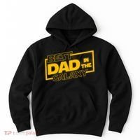 Best Dad In The Galaxy Movie Parody Logo Hoodie thumb 0