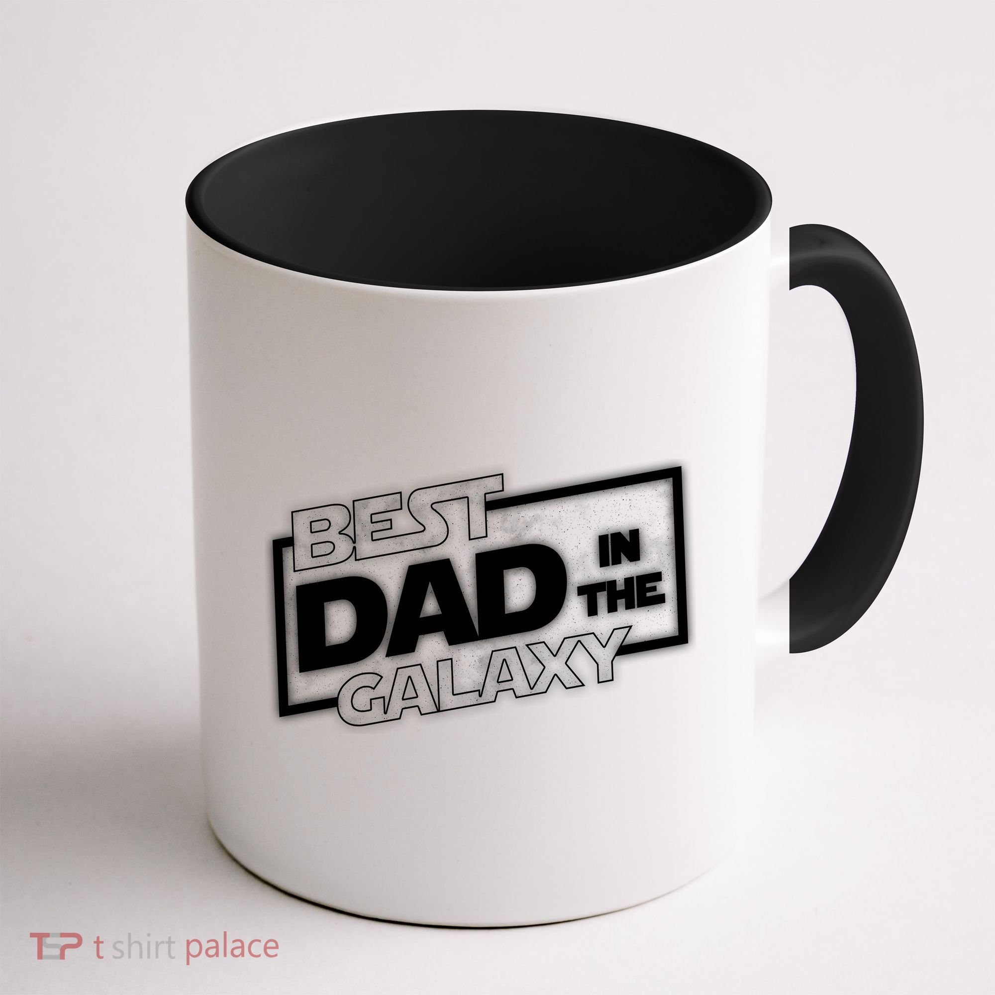 Best Dad In The Galaxy Movie Parody Logo Coffee Mug