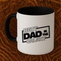 Best Dad In The Galaxy Movie Parody Logo Coffee Mug thumb 2