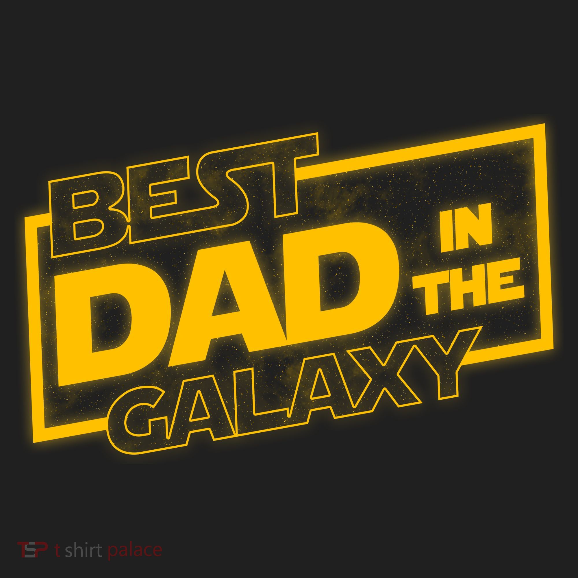 Best Dad In The Galaxy Movie Parody Logo Hat