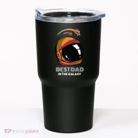 Best Dad In The Galaxy Space Helmet Tumbler thumb 0