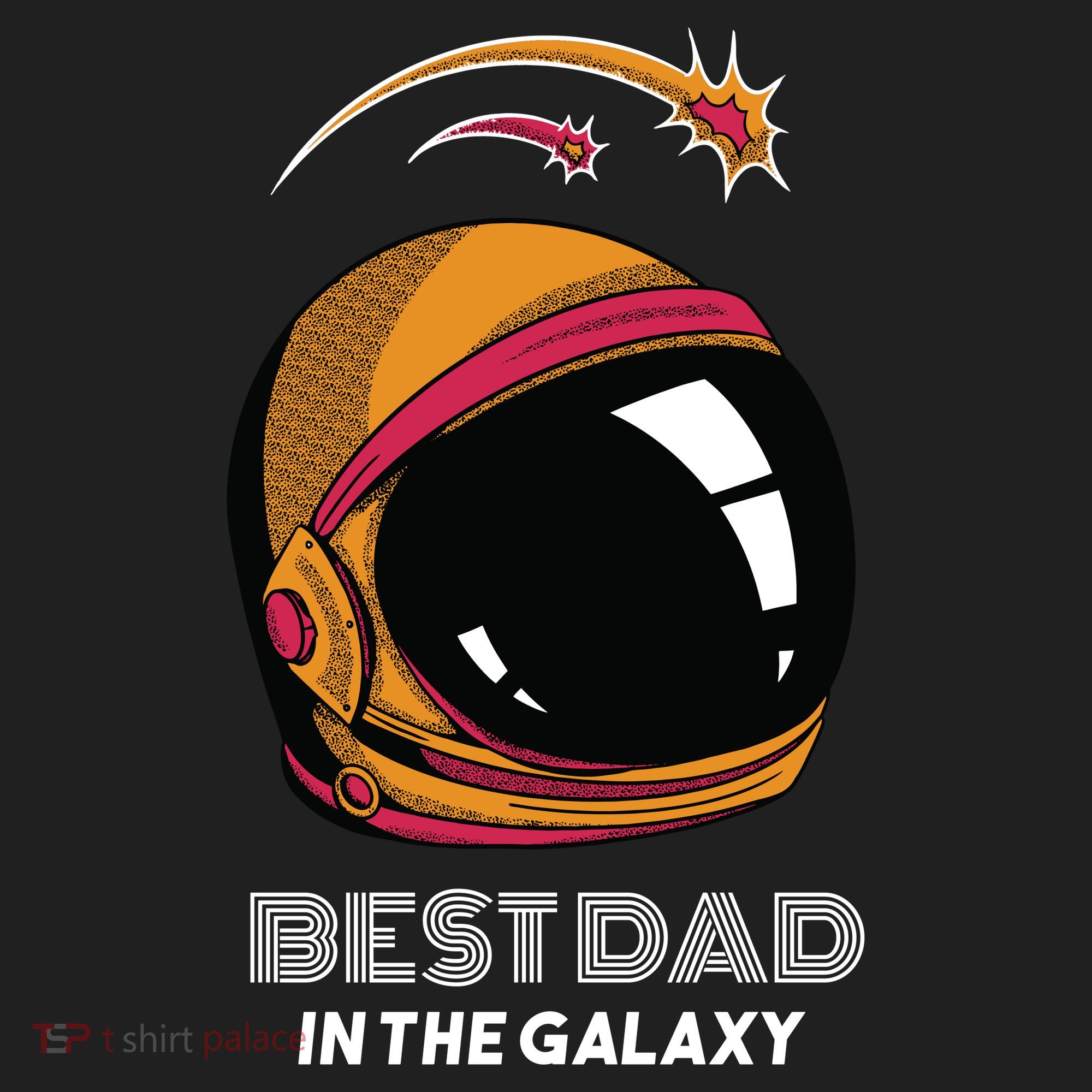 Best Dad In The Galaxy Space Helmet Tumbler