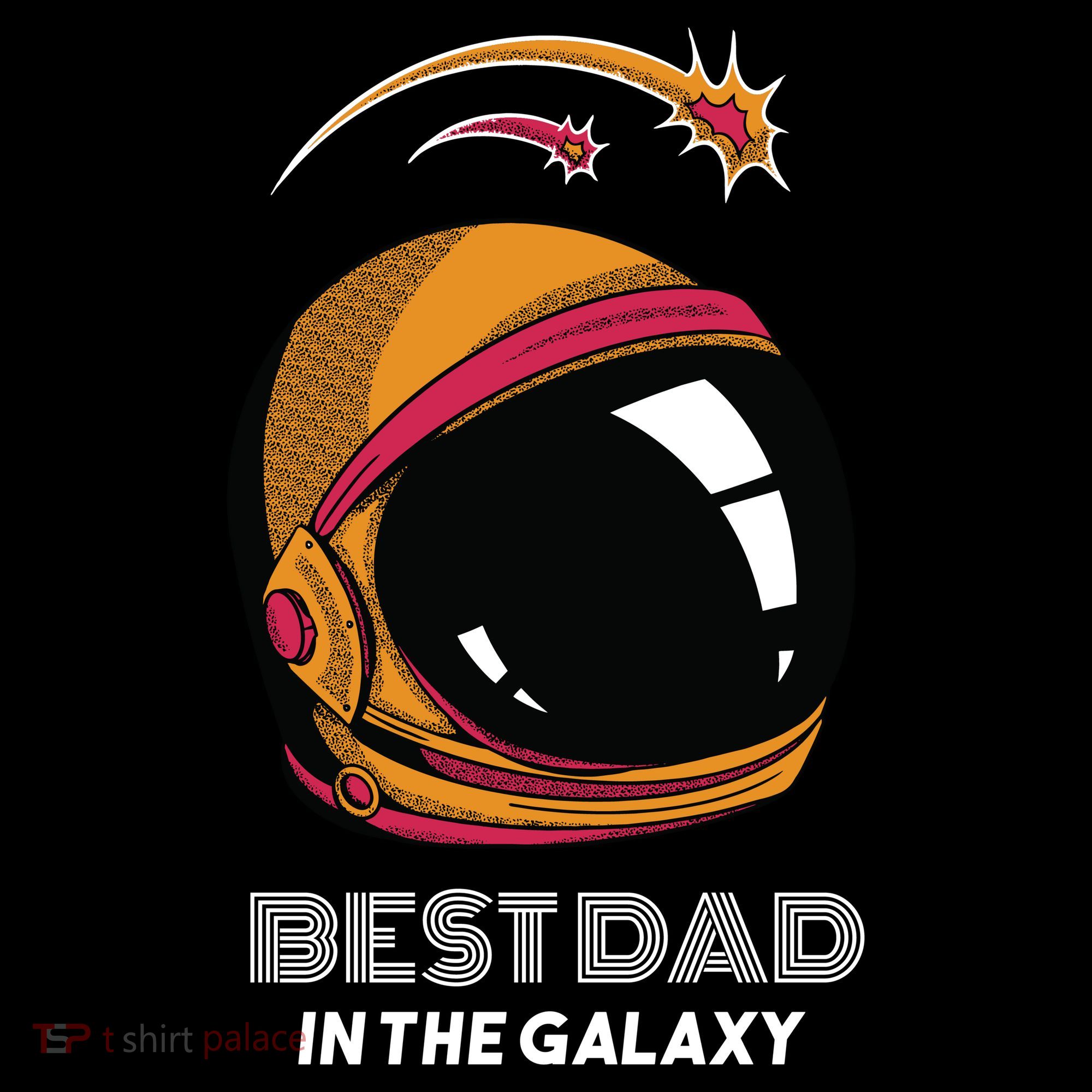 Best Dad In The Galaxy Space Helmet Ornament