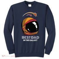 Best Dad In The Galaxy Space Helmet Sweatshirt thumb 0