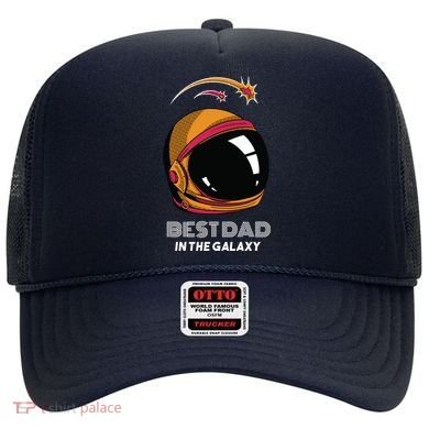 Best Dad In The Galaxy Space Helmet Hat