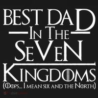 Best Dad In The Seven Kingdoms Baby Bodysuit thumb 2