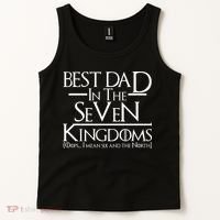 Best Dad In The Seven Kingdoms Tank Top thumb 2