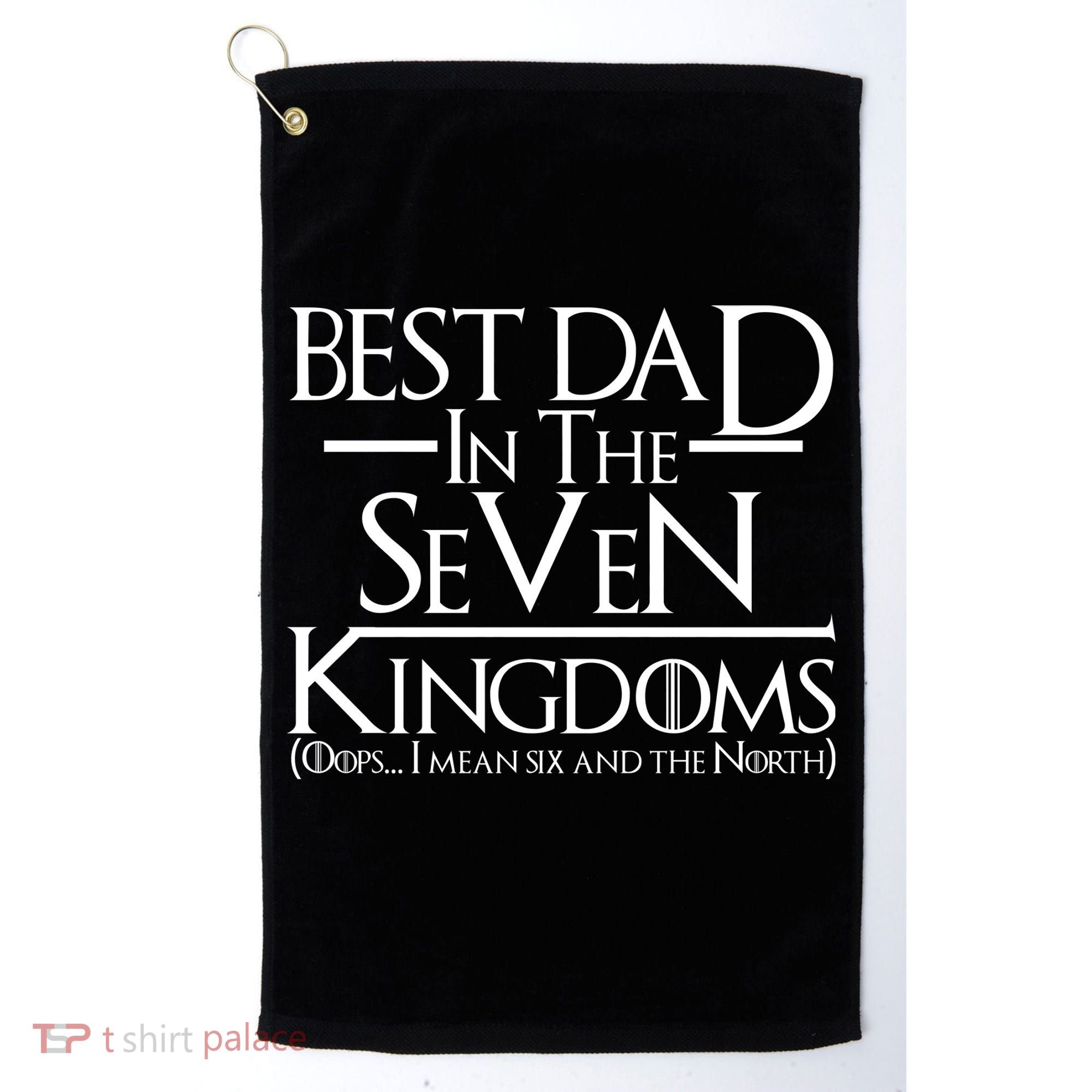 Best Dad In The Seven Kingdoms Golf Towel