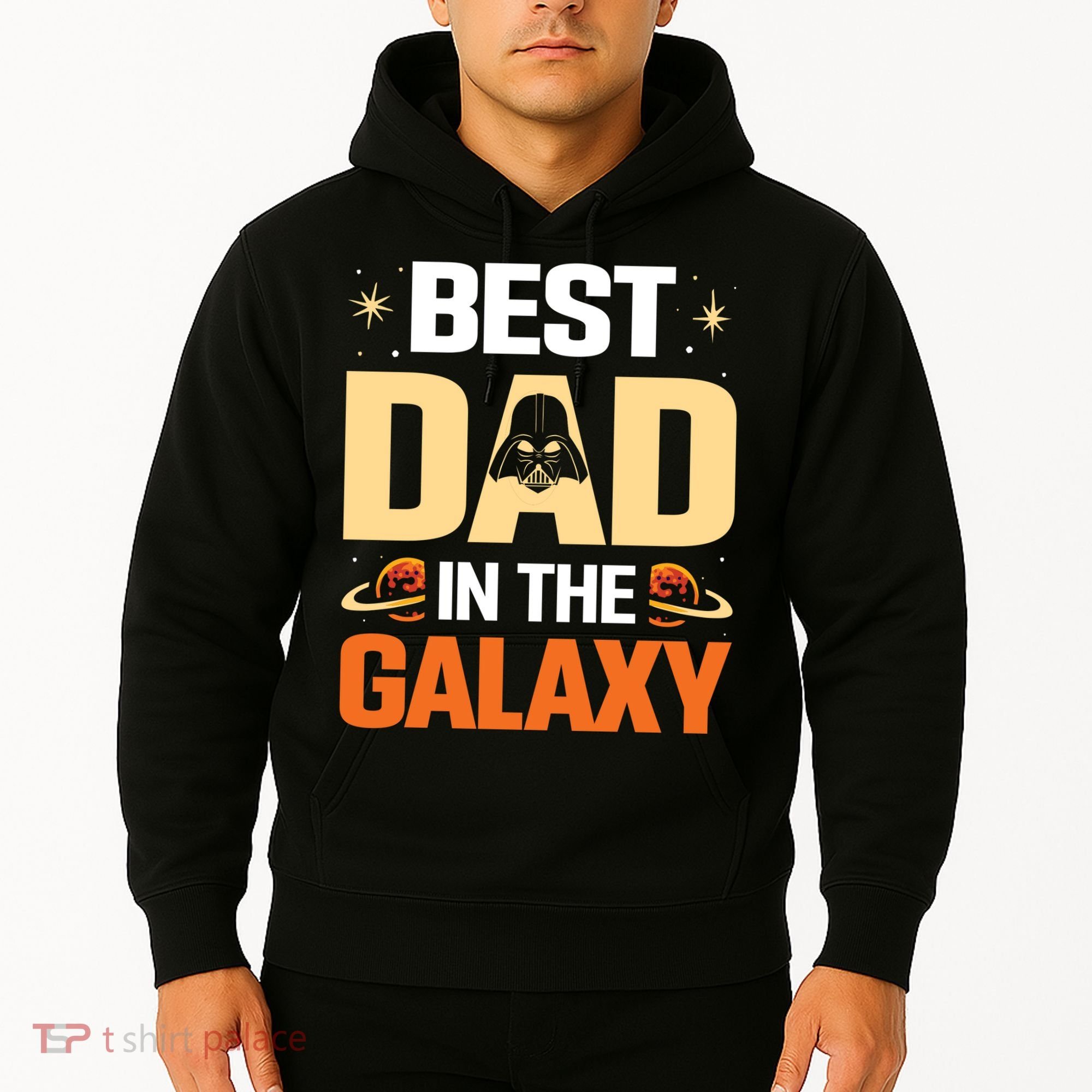 Best Dad In The Universe Fathers Day Spoof Hoodie