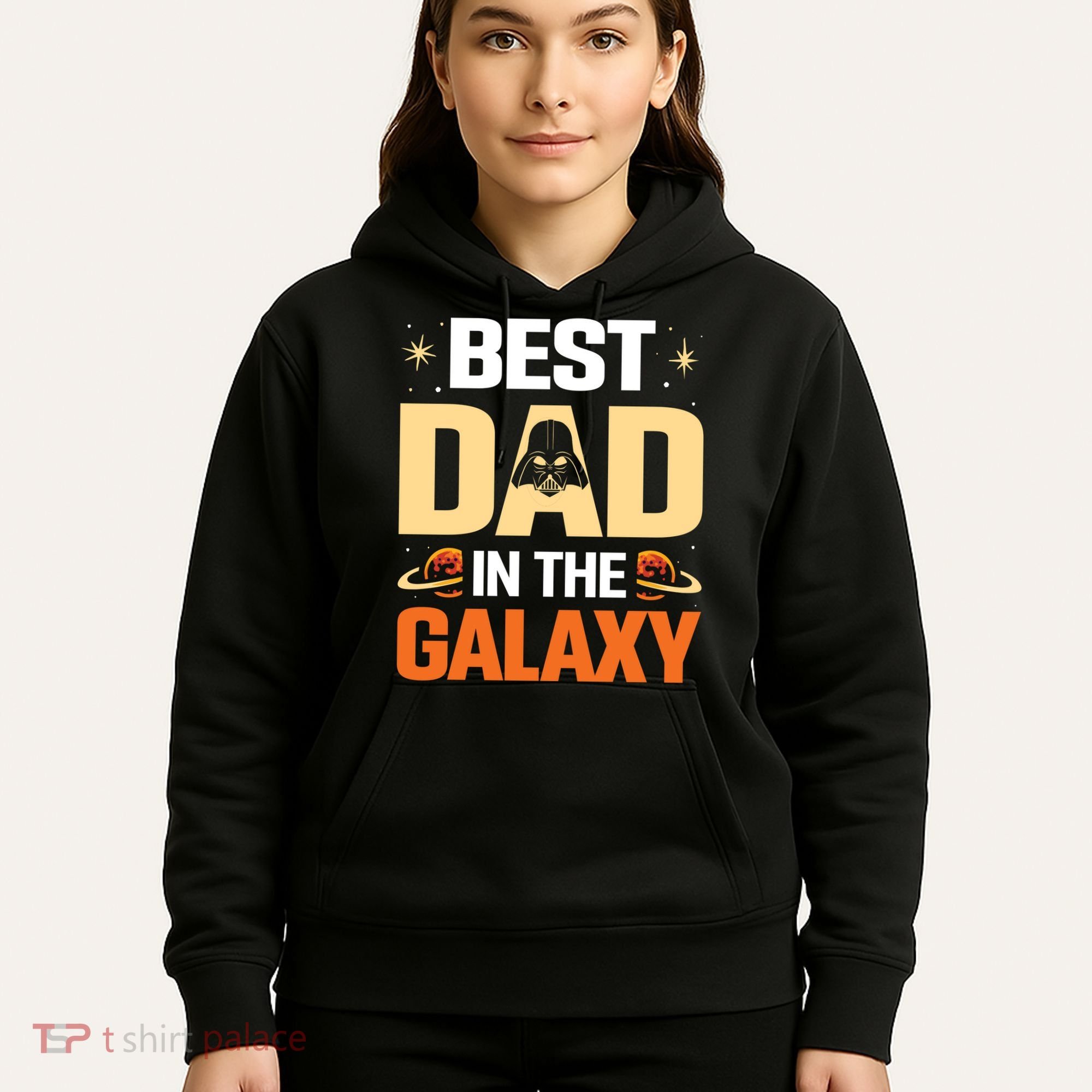 Best Dad In The Universe Fathers Day Spoof Hoodie