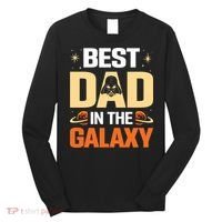 Best Dad In The Universe Fathers Day Spoof Long Sleeve Shirt thumb 0