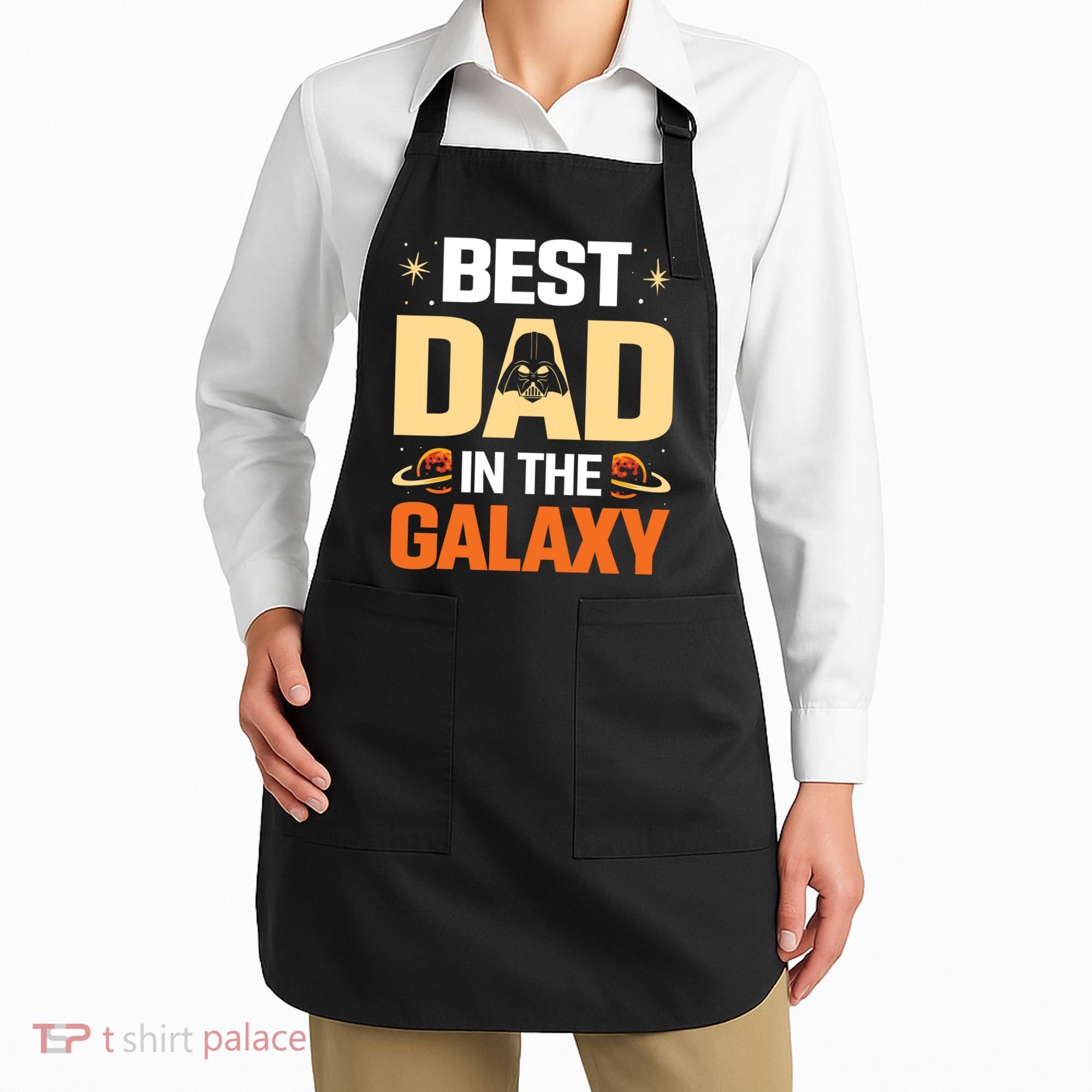Best Dad In The Universe Fathers Day Spoof Apron