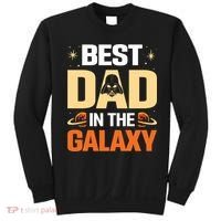 Best Dad In The Universe Fathers Day Spoof Sweatshirt thumb 0