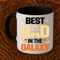 Best Dad In The Universe Fathers Day Spoof Coffee Mug thumb 2