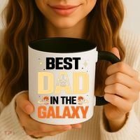 Best Dad In The Universe Fathers Day Spoof Coffee Mug thumb 3