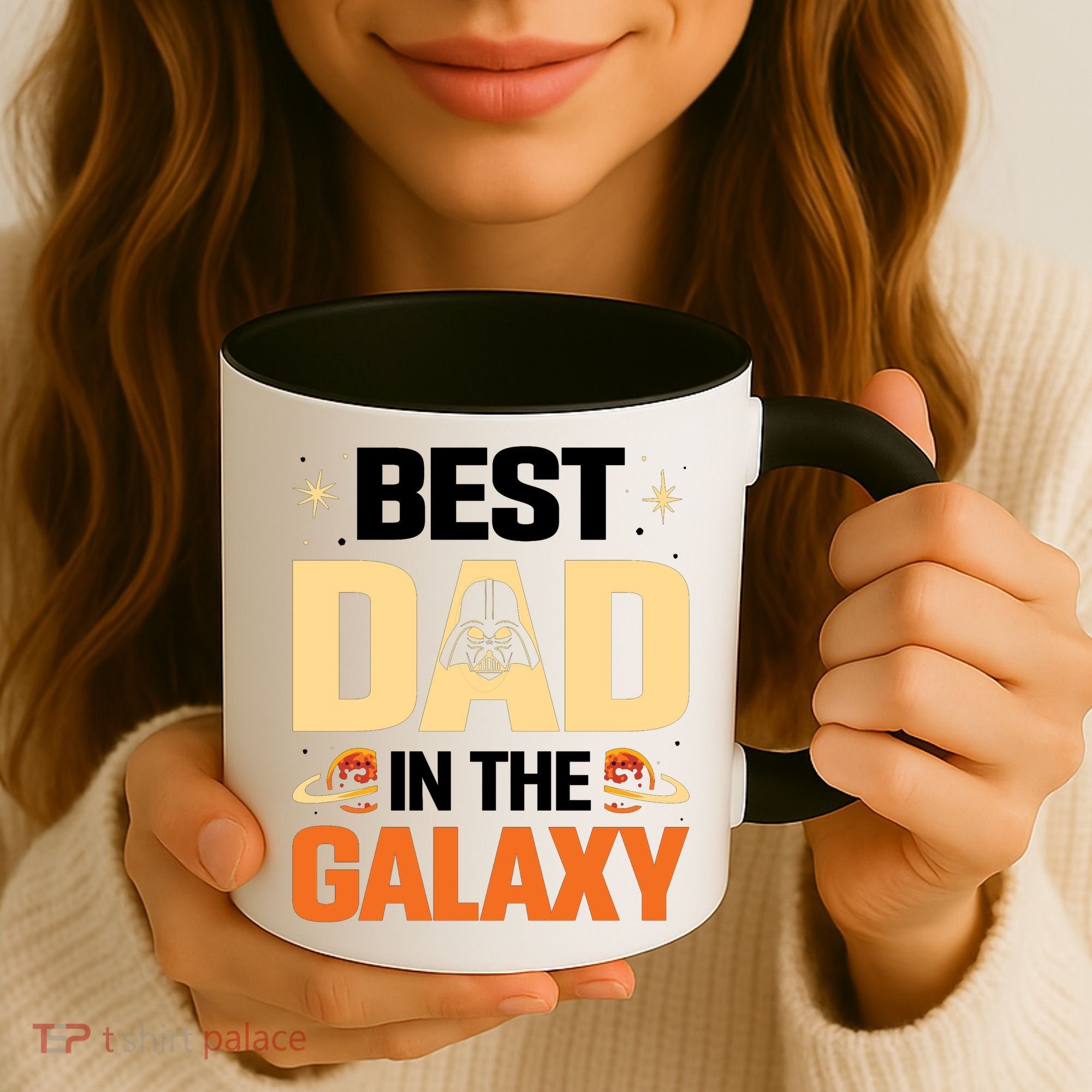 Best Dad In The Universe Fathers Day Spoof Coffee Mug