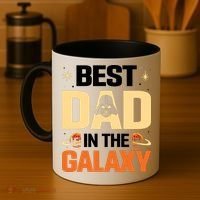 Best Dad In The Universe Fathers Day Spoof Coffee Mug thumb 4