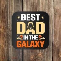 Best Dad In The Universe Fathers Day Spoof Coaster thumb 0