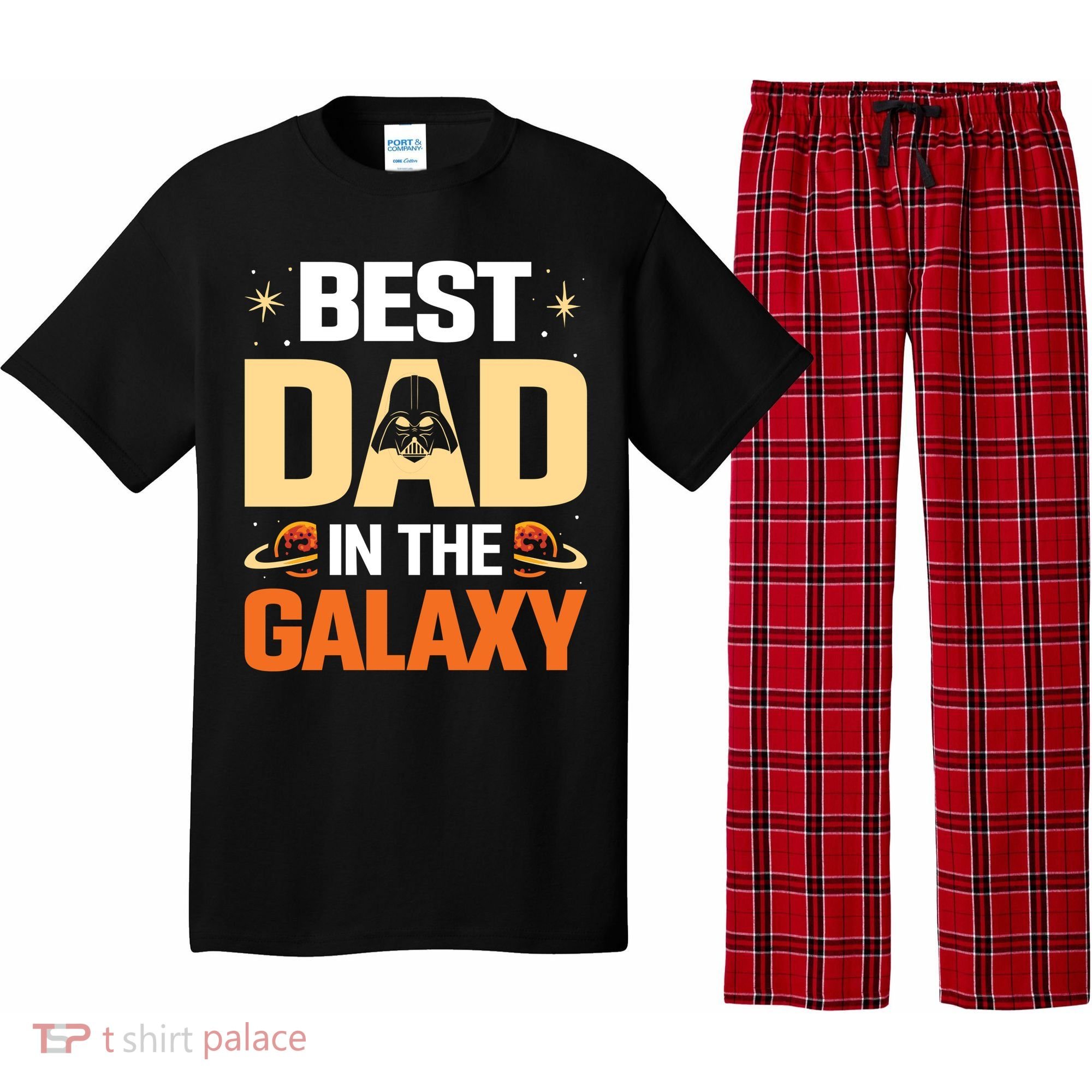 Best Dad In The Universe Fathers Day Spoof Pajama Set