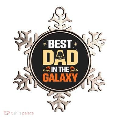 Best Dad In The Universe Fathers Day Spoof Ornament