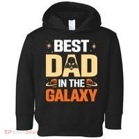 Best Dad In The Universe Fathers Day Spoof Toddler Hoodie thumb 0