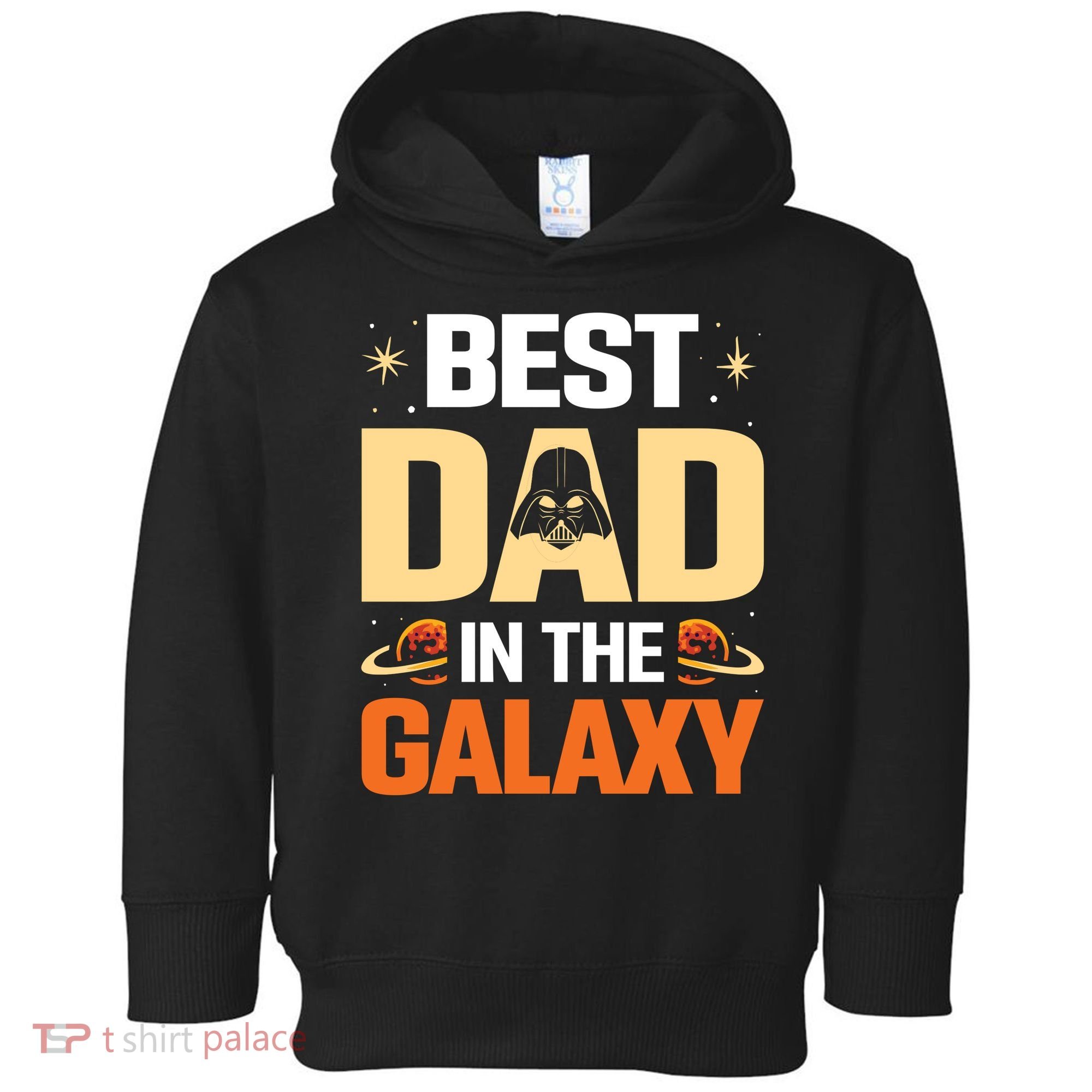 Best Dad In The Universe Fathers Day Spoof Toddler Hoodie