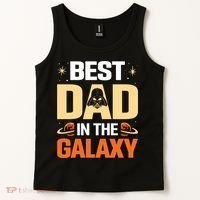 Best Dad In The Universe Fathers Day Spoof Tank Top thumb 2