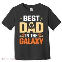 Best Dad In The Universe Fathers Day Spoof Toddler T-Shirt thumb 0