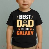 Best Dad In The Universe Fathers Day Spoof Toddler T-Shirt thumb 2