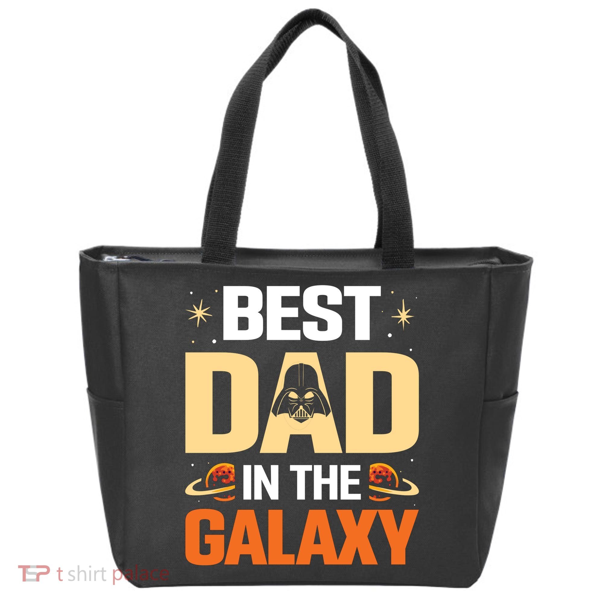 Best Dad In The Universe Fathers Day Spoof Tote Bag