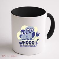Best Dad Owl Coffee Mug thumb 1