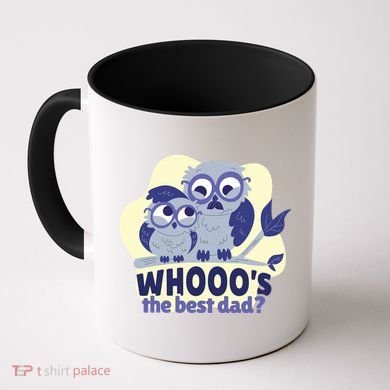 Best Dad Owl Coffee Mug