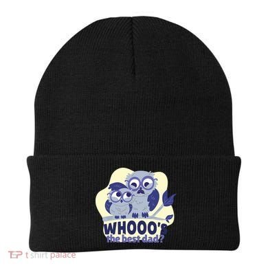 Best Dad Owl Beanie