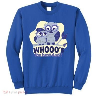Best Dad Owl Sweatshirt
