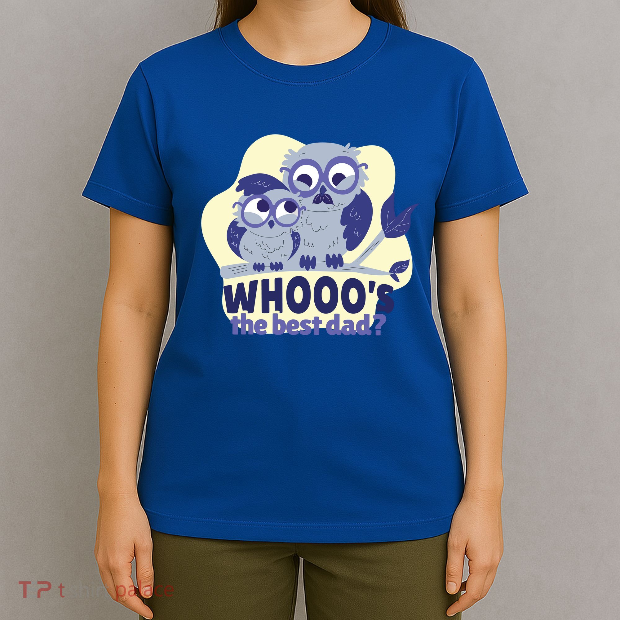 Best Dad Owl T-Shirt