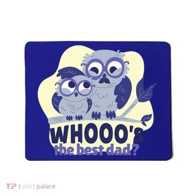 Best Dad Owl Mousepad