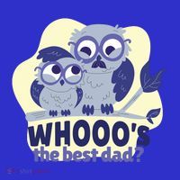 Best Dad Owl Baby Bodysuit thumb 2