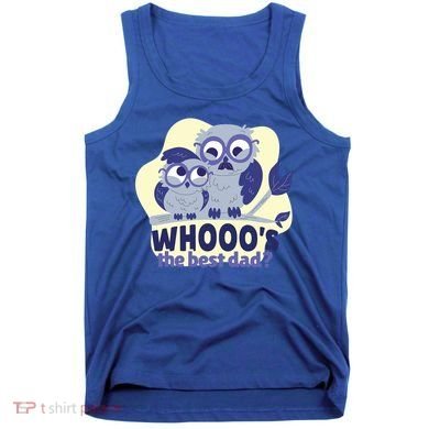 Best Dad Owl Tank Top