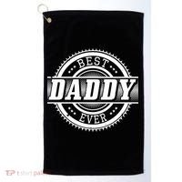Best Daddy Ever Golf Towel thumb 0
