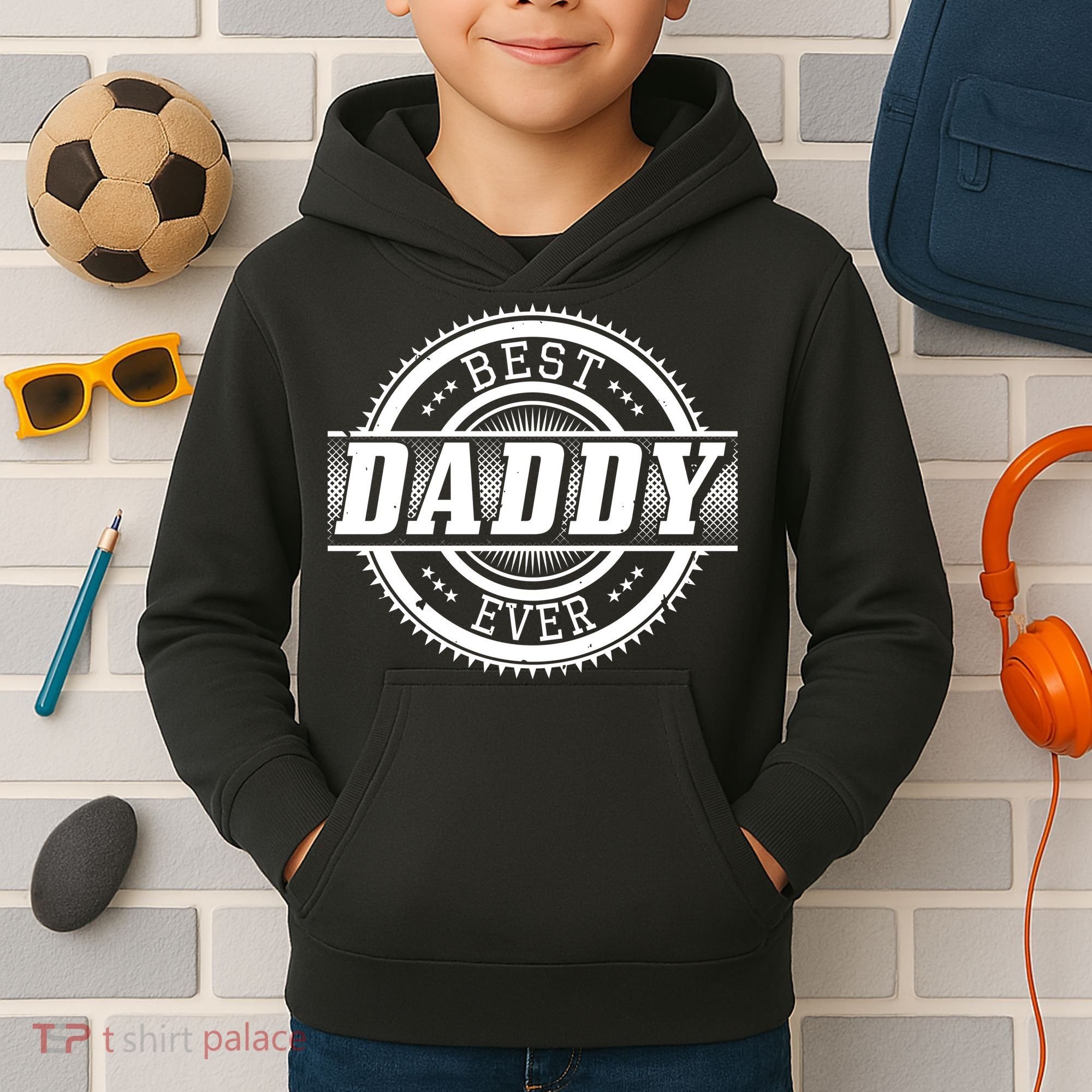 Best Daddy Ever Kids Hoodie