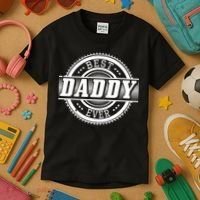 Best Daddy Ever Kids T-Shirt thumb 3