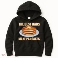 Best Dads Make Pancakes Kids Hoodie thumb 0