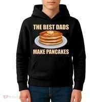 Best Dads Make Pancakes Kids Hoodie thumb 4
